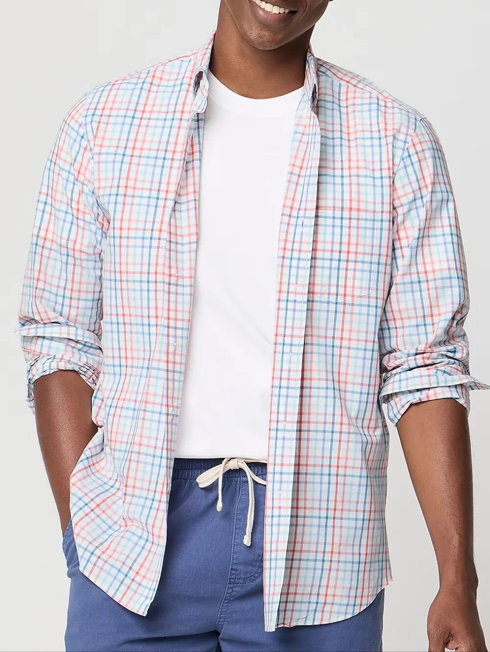 J. Crew Men's Flex Casual Shirt New Size XL